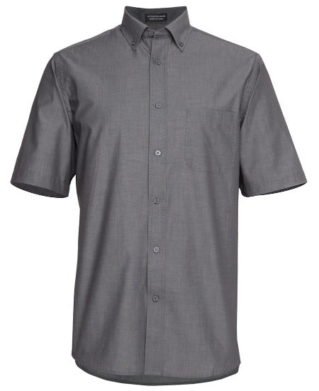 JBs Workwear Short Sleeve Fine Chambray Shirt - Bulk Custom Gear | Fast ...