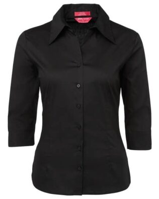 JBs Workwear Ladies 3/4 Fitted Shirt
