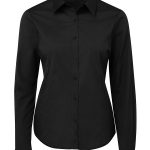 JBs Workwear Ladies Urban Long Sleeve Poplin Shirt