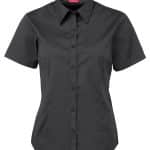 JBs Workwear Ladies Urban Short Sleeve Poplin Shirt
