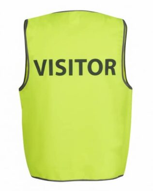 JBs Workwear Hi Vis Safety Vest Visitor
