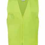 JBs Workwear Hi Vis Zip Safety Vest