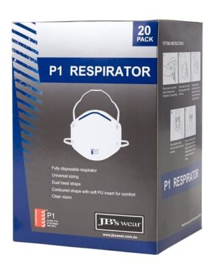 JBs Workwear P1 Respirator (20Pc)