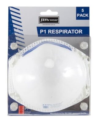JBs Workwear Blister (5Pc) P1 Respirator