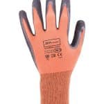 JBs Workwear Bamboo Latex Crinkle 1/2 Dipped Glove (12 Pack)