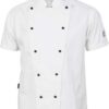 DNC Hospitality Workwear Traditional Chef Jacket - Short Sleeve