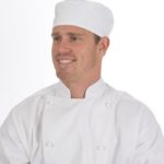 DNC Hospitality Workwear Flat Top Chef Hats