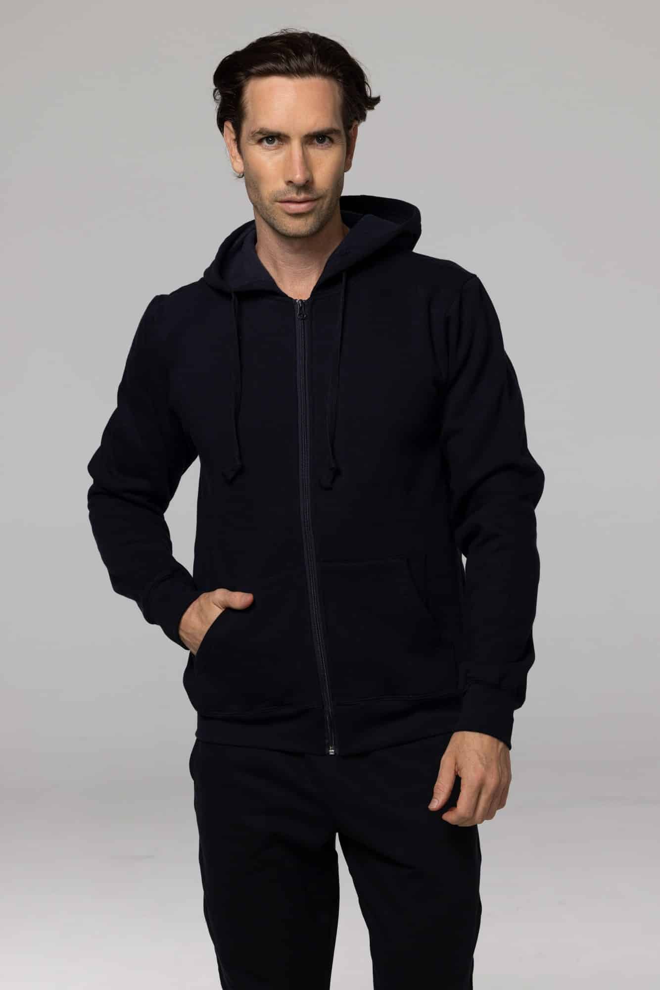 QUEENSCLIFF ZIP MENS HOODIES