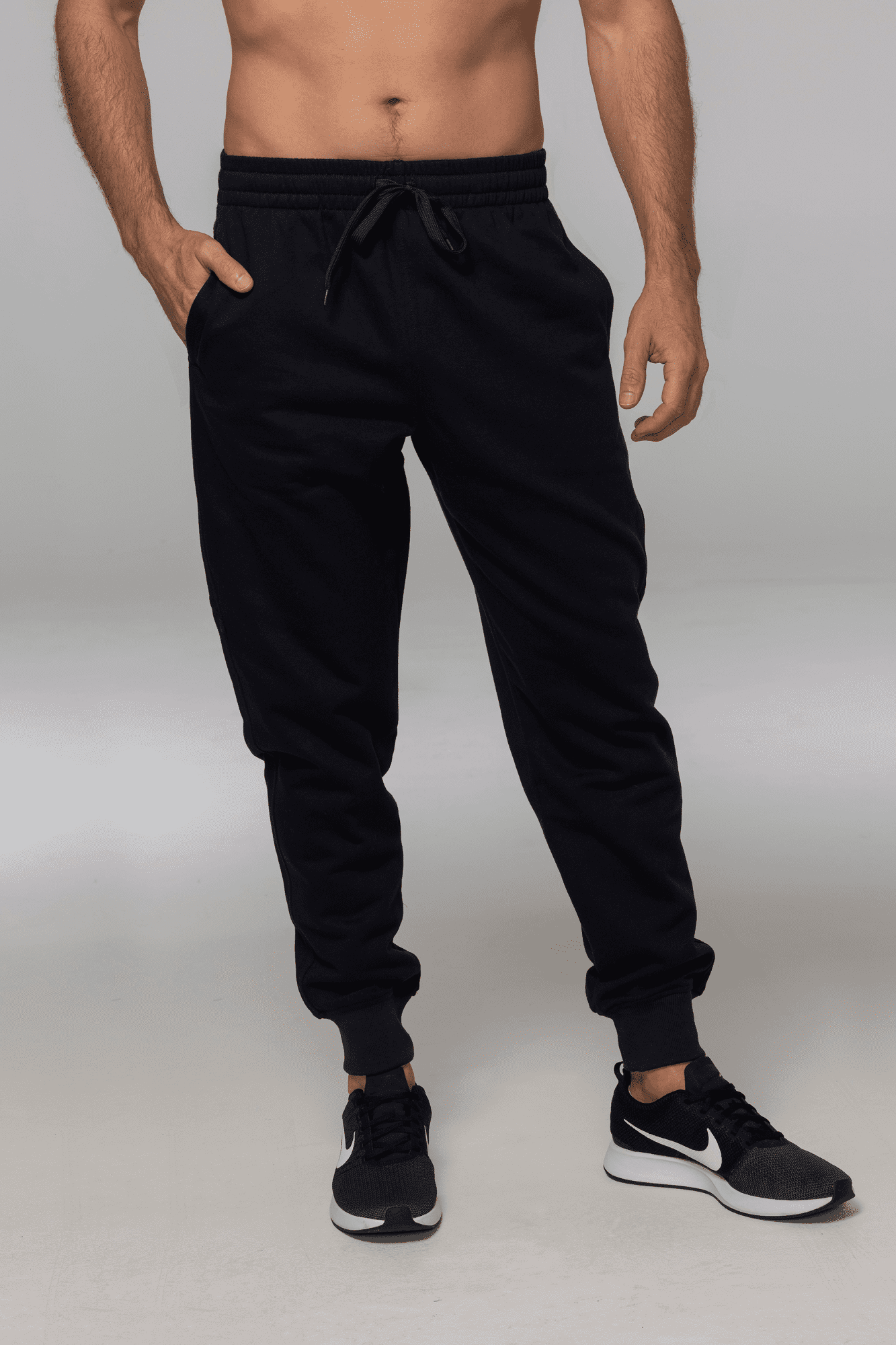 TAPERED FLEECE MENS PANTS