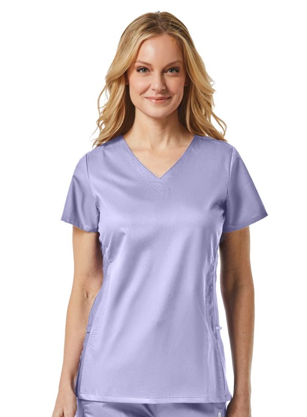 Eon - Women's Sporty Mesh Panel Top