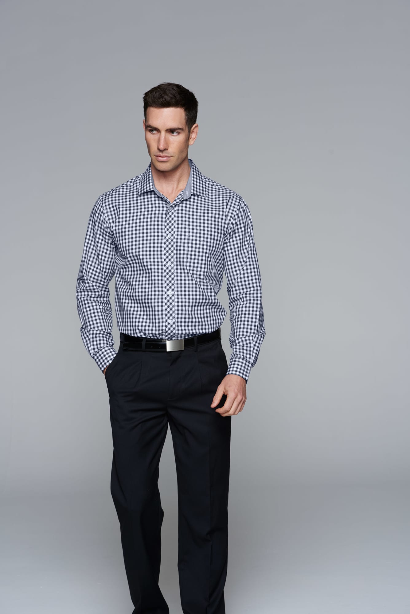 BRIGHTON MENS SHIRT LONG SLEEVE