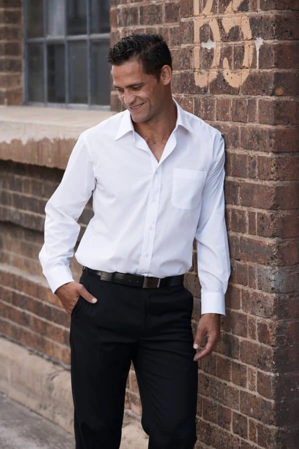 KINGSWOOD MENS SHIRT LONG SLEEVE