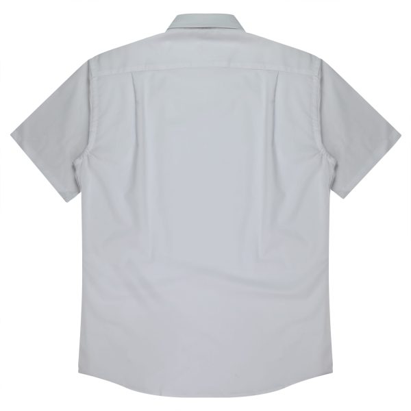 MOSMAN MENS SHIRT SHORT SLEEVE