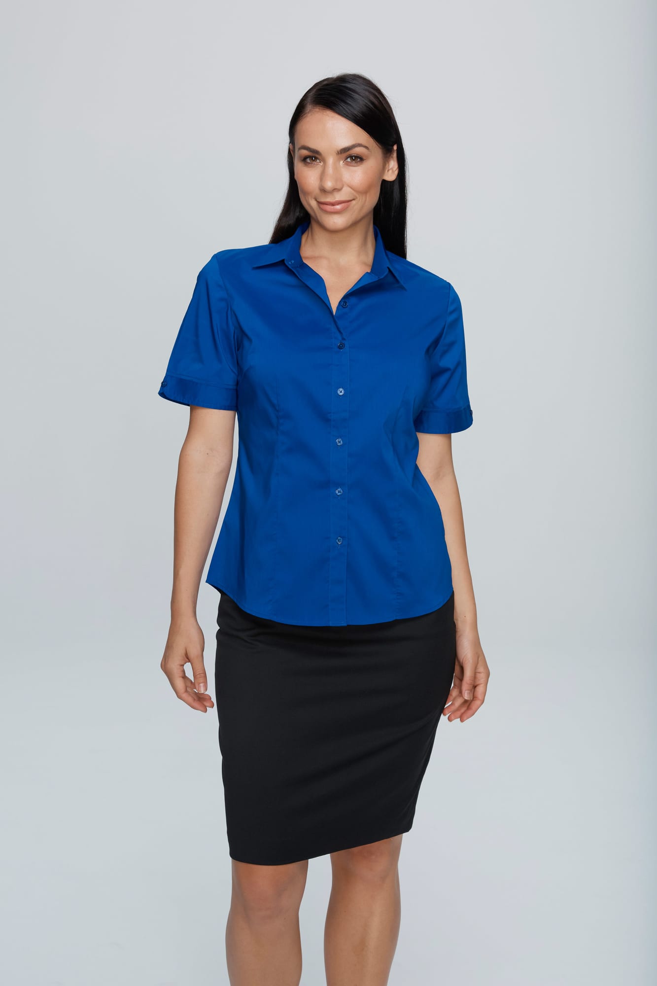 MOSMAN LADY SHIRT SHORT SLEEVE