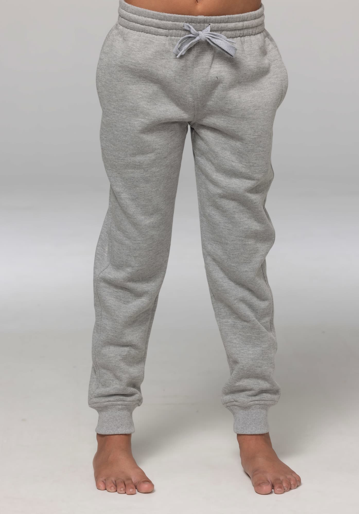 TAPERED FLEECE KIDS PANTS