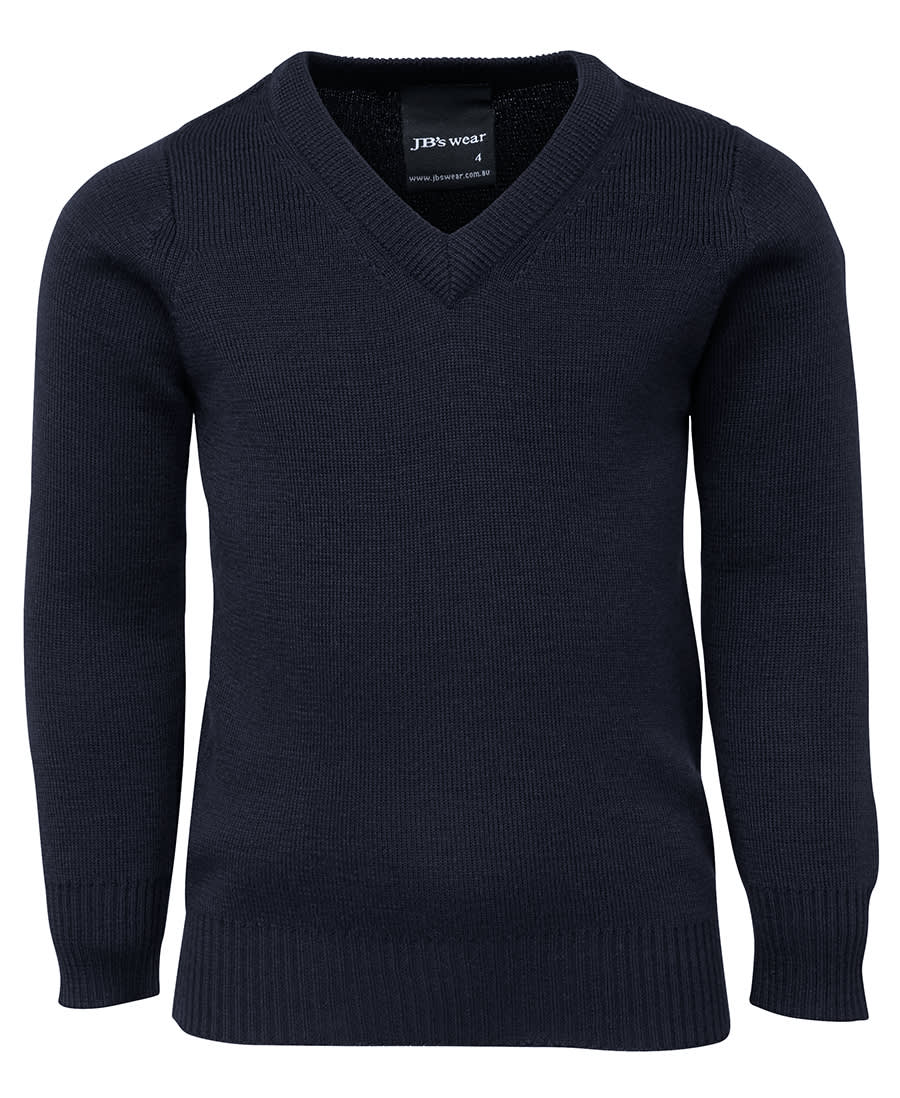 thumbnail image 2 of JB's Wear Men's Traditional V-Neck Fleecy Sweat - Cotton Rich CVC Fleece Jumper (3FSV) 2 of 4