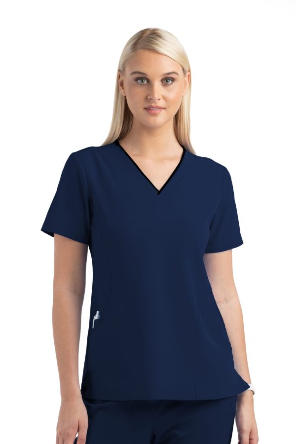 Matrix Impulse - Women's Curved V - Neck Top