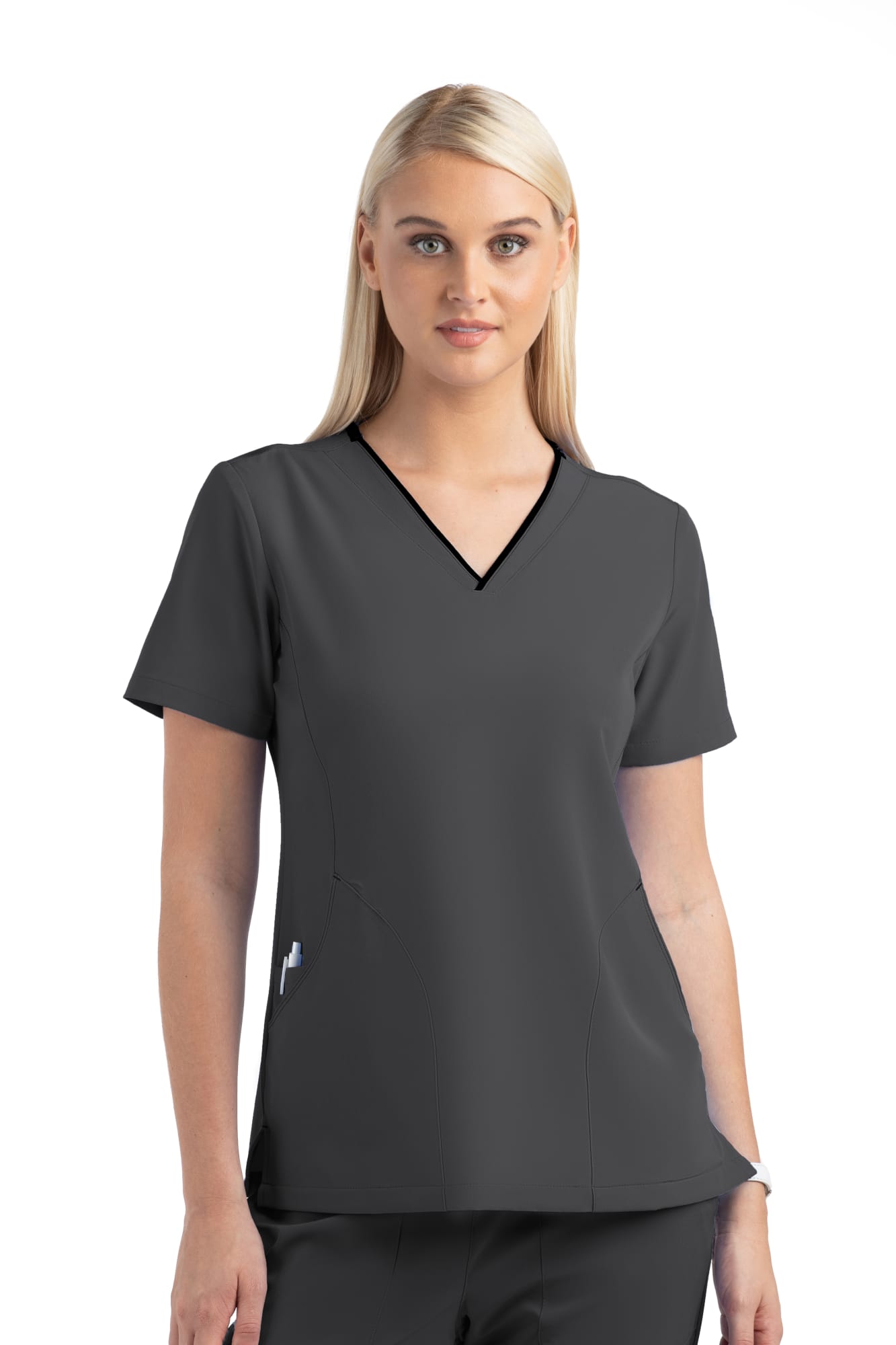 Matrix Impulse - Women's Curved V - Neck Top