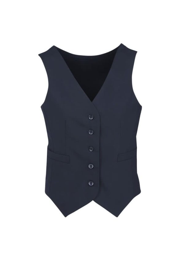 Comfort Wool Stretch Womens Peaked Vest