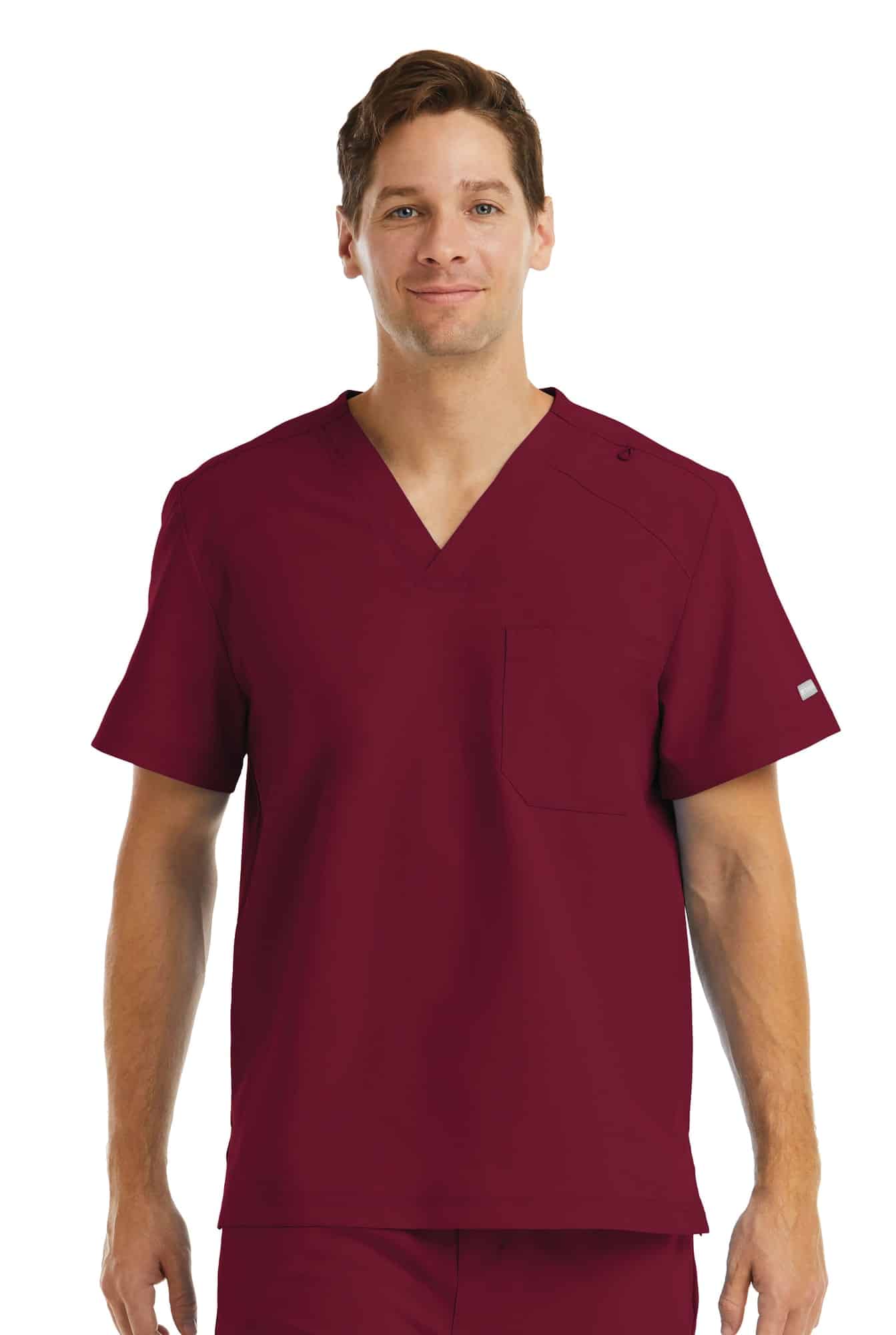 Momentum - Men's Chest Pocket V - Neck Top