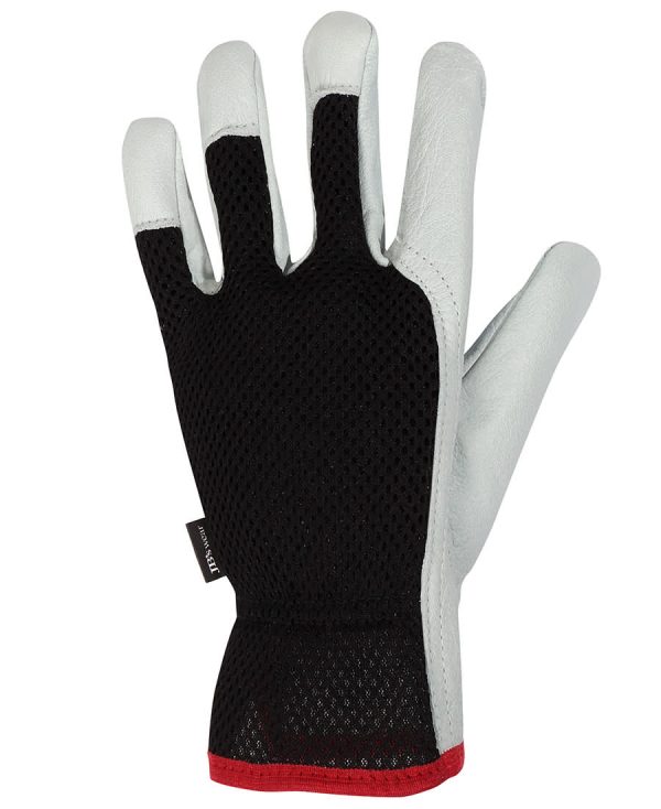 JB's VENTED RIGGER GLOVE (12 PK) BLACK/NATURAL -