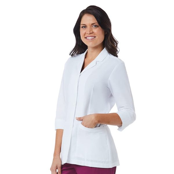 Labcoat - Red Panda Women 3/4 Sleeve Lab Coat