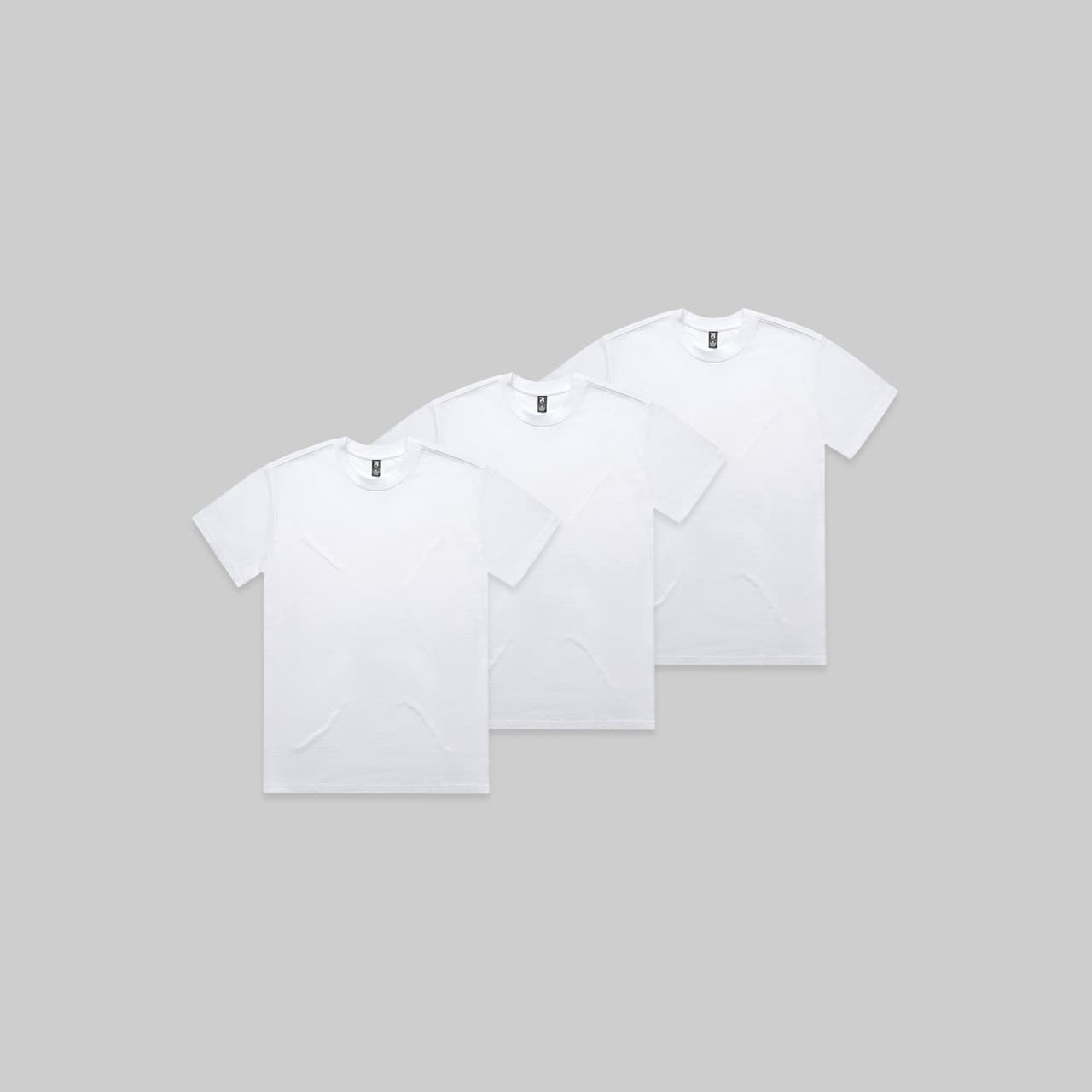White Heavy Tee Bundle | 3 Pack