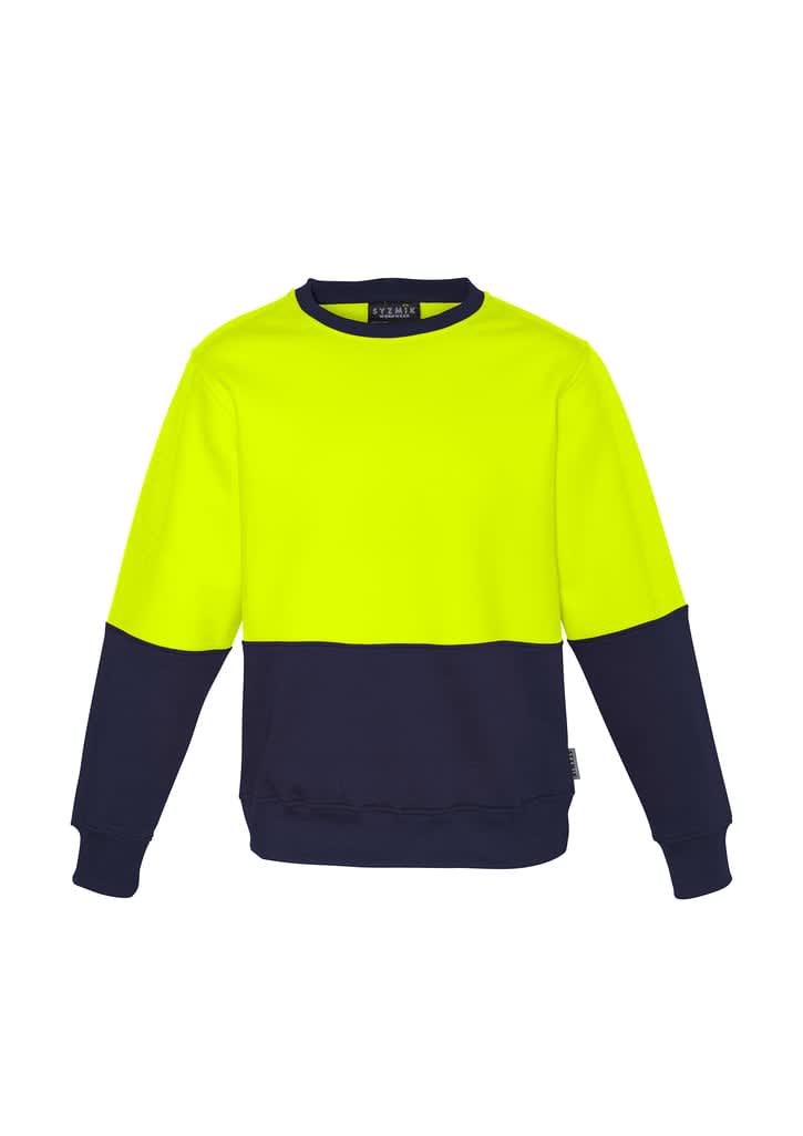 Unisex Hi Vis Crew Sweatshirt