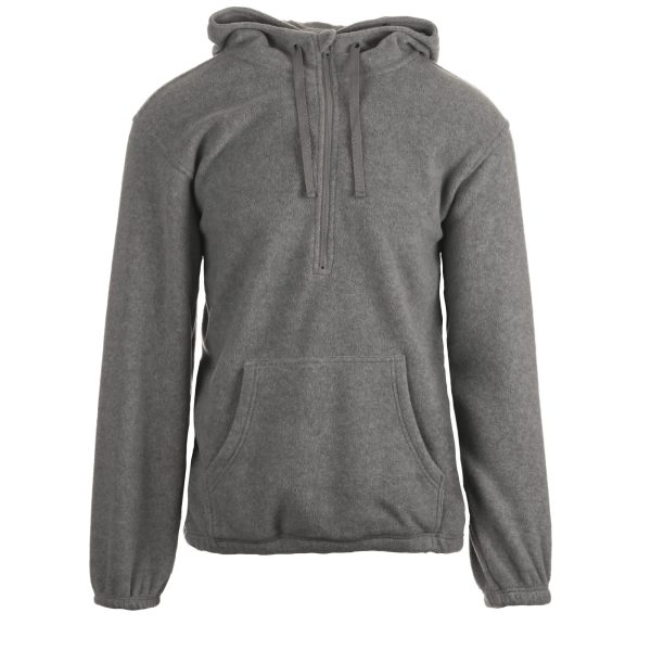 1/4 Zip Polar Fleece Pullover - Solid