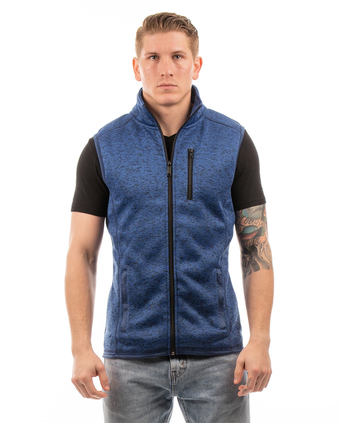 Mens Sweater Knit Vest