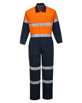 Portwest Hi-Vis Contrast Coverall PO-MA931