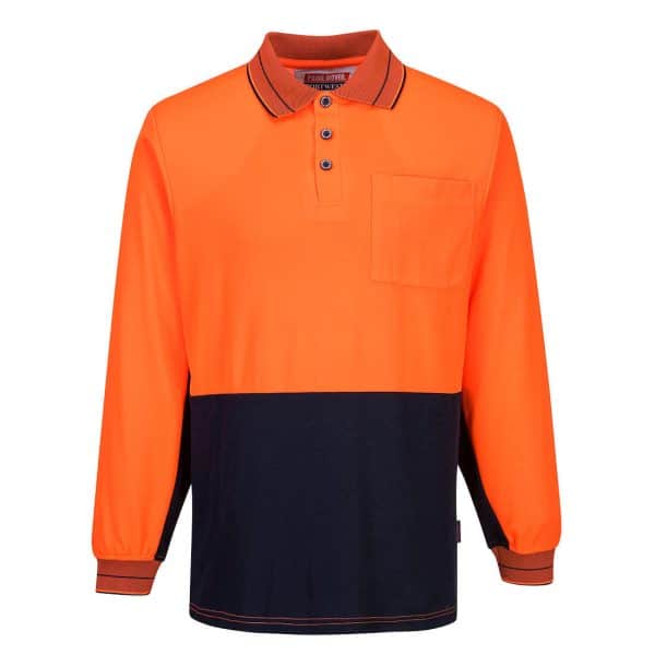 Cotton Backed Polo Class D L/S