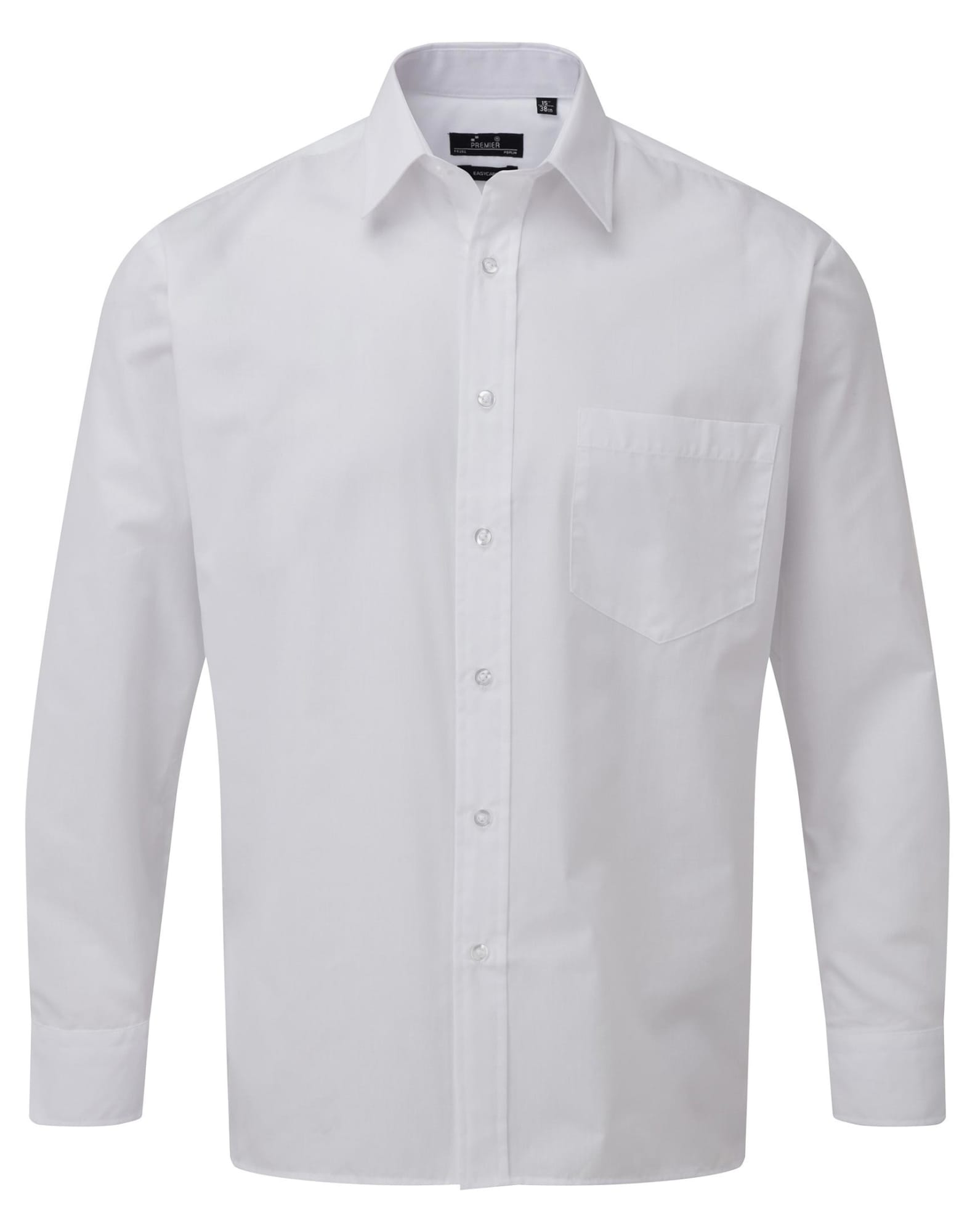 Long sleeve poplin shirt