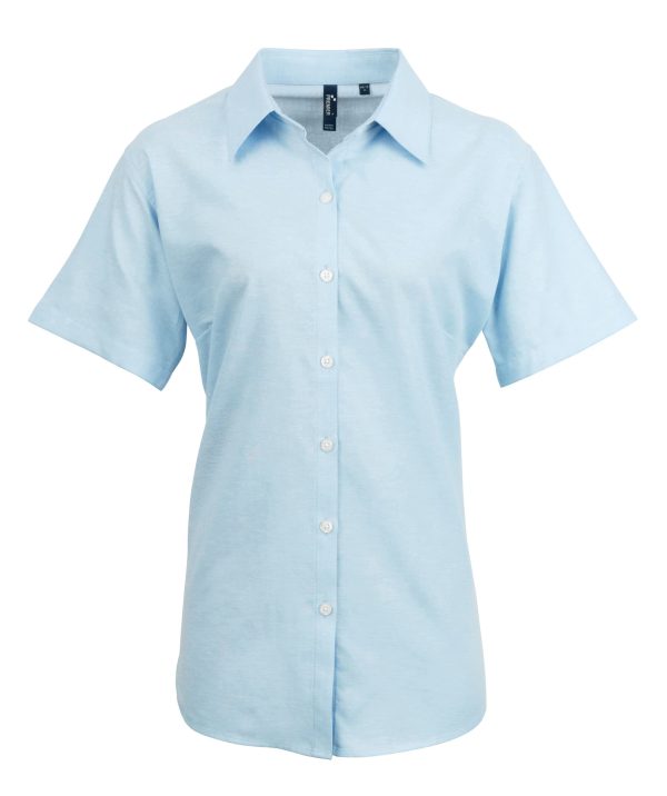 Women's signature oxford short sleeve shirt