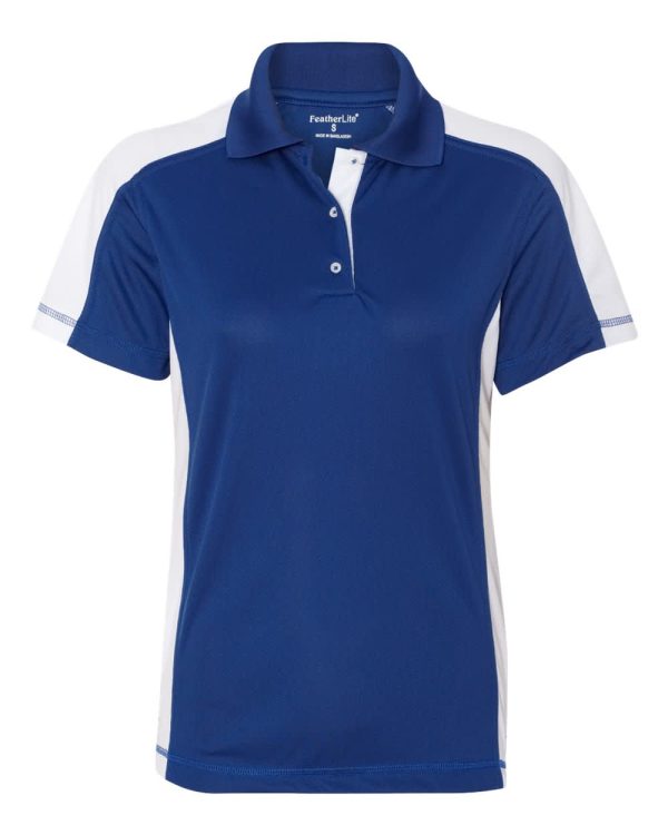 Ladies Mesh Tech Colour Polo Shirt