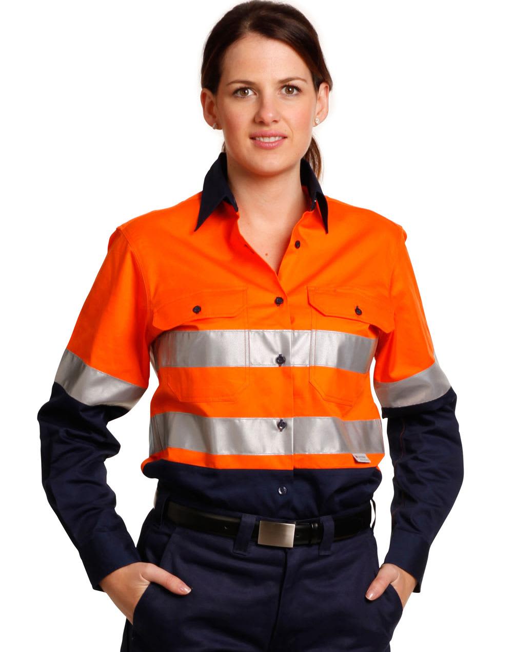 Women's Long Sleeve Safety Shirt