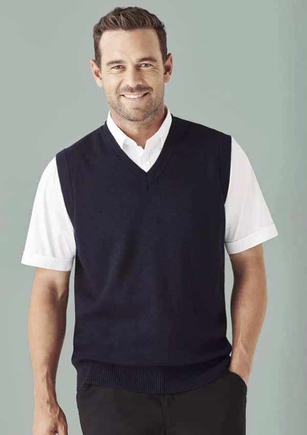 Mens Woolmix Knit Vest