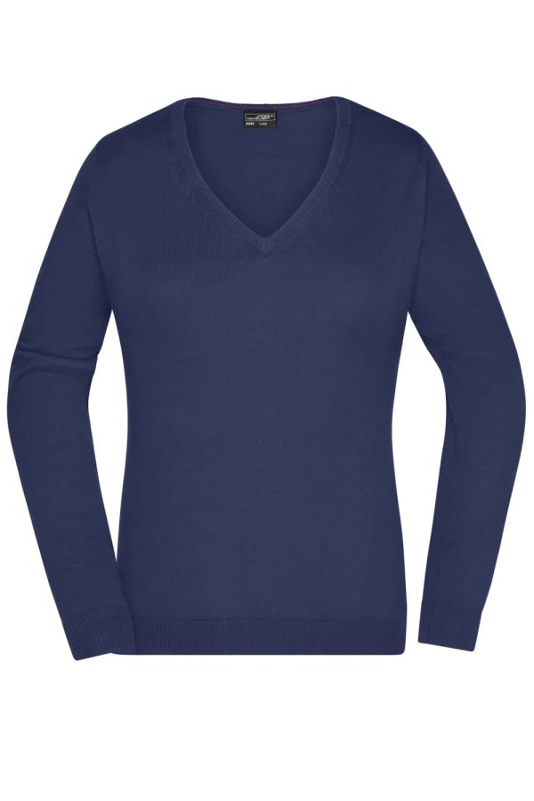 Ladies' V-Neck Pullover