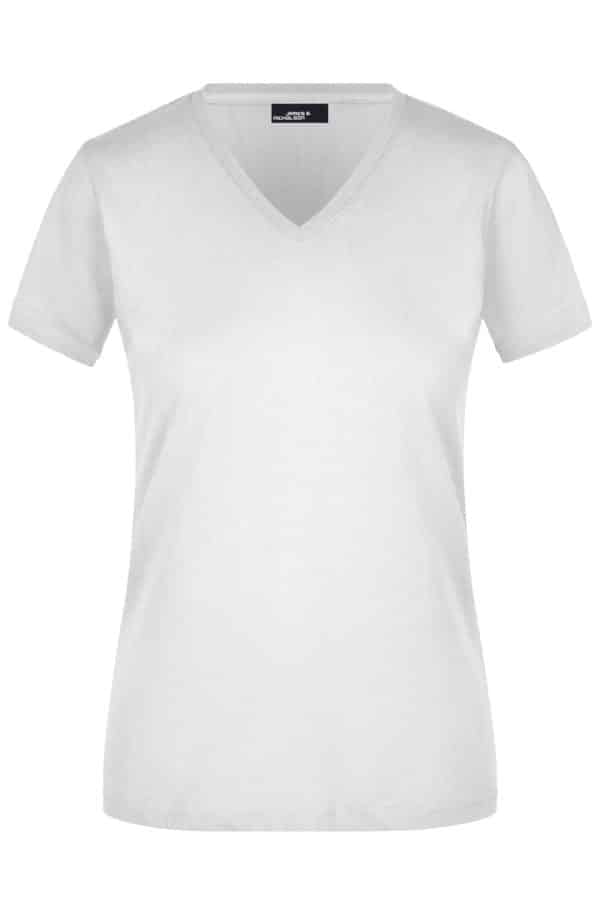 Ladies' Slim Fit V-T