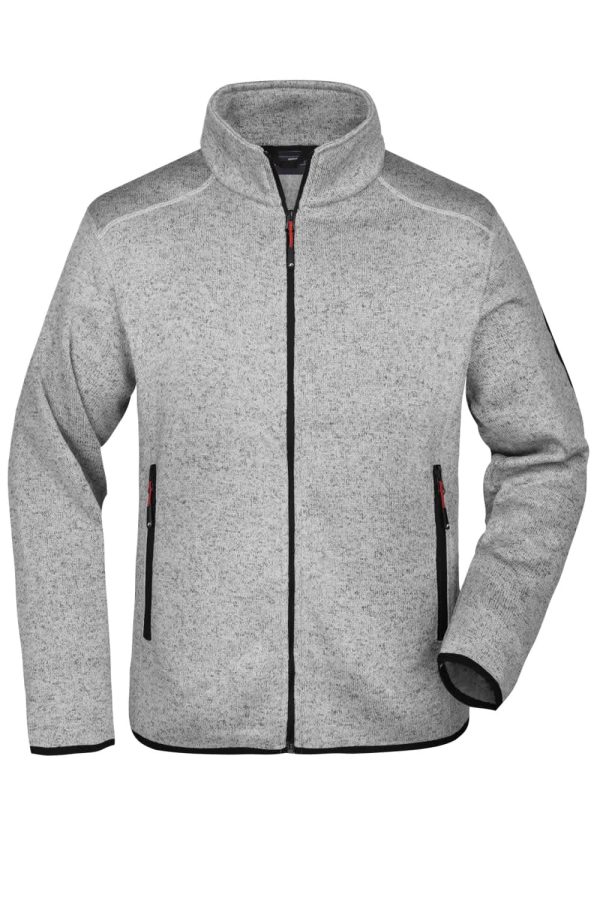 Men's Knitted Fleece Jacket