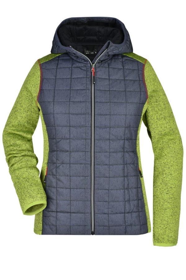 Ladies' Knitted Hybrid Jacket