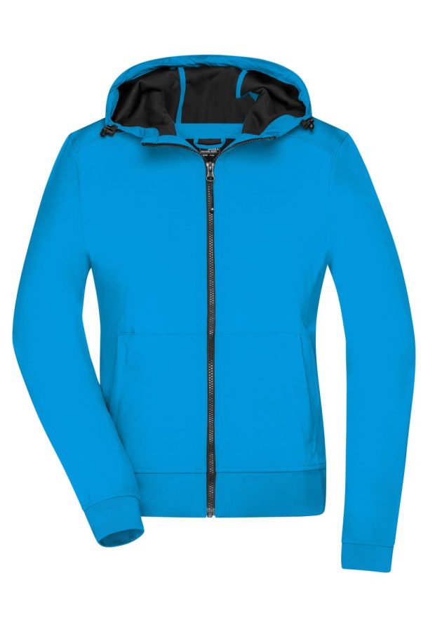 Ladies' Hooded Softshell Jacket