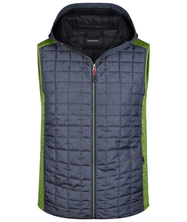 Men's Knitted Hybrid Vest