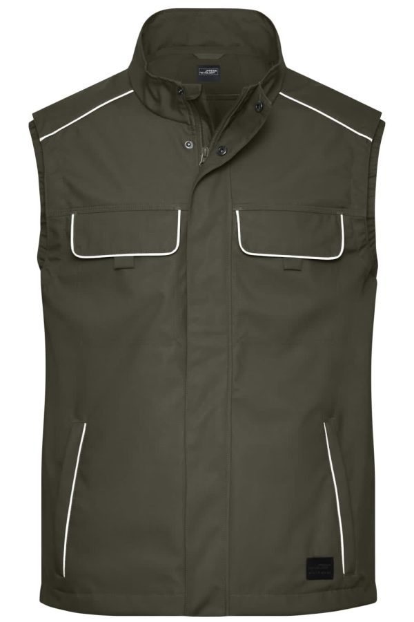 Workwear Softshell Light Vest - Solid -