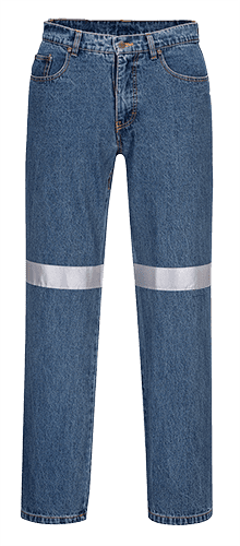 Denim Pants With Tape  Class N