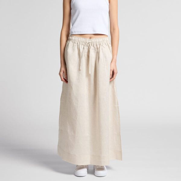 Wo's Linen Skirt