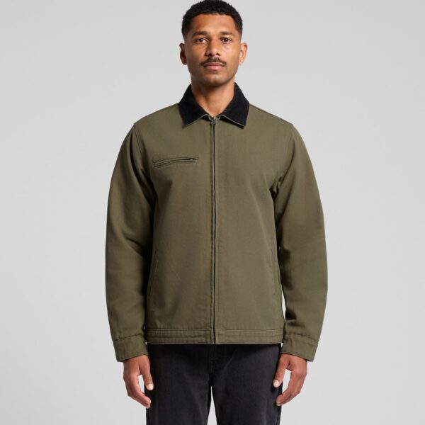 Canvas Cord Collar Jacket