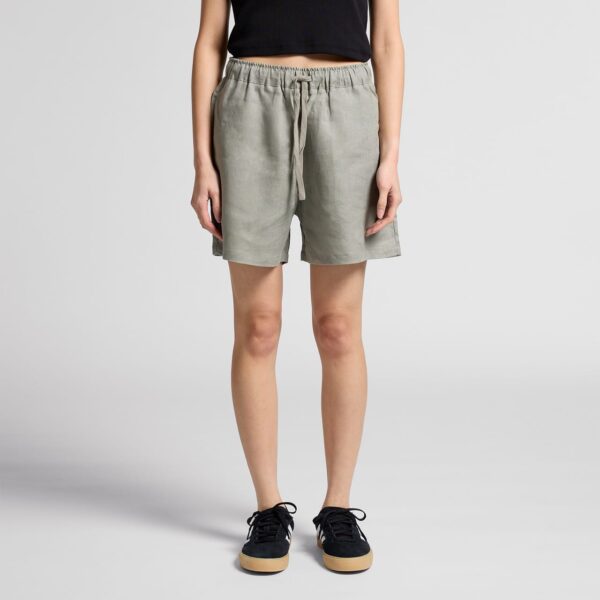 Wo's Linen Shorts | 4919