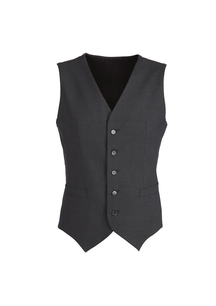 Comfort Wool Stretch Mens Peaked Vest