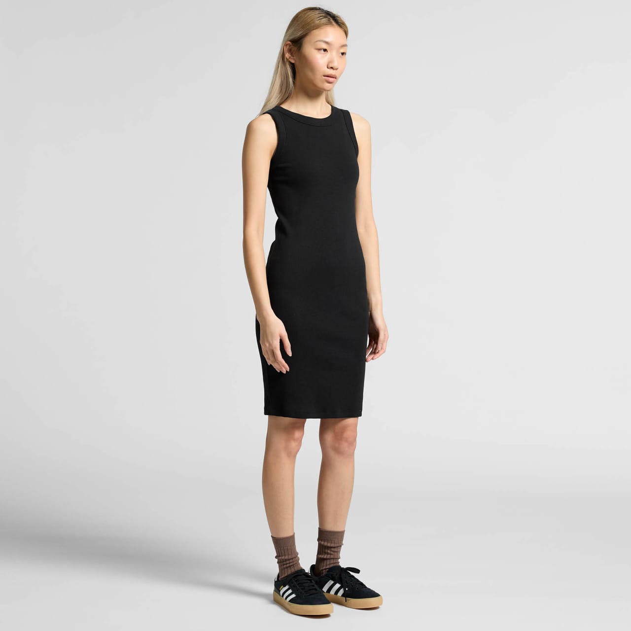 Wo's Organic Rib Dress